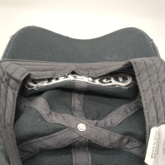 Chicago Strapback Hat Blue One Size Adjustable Embroidered 6 Panel - Picture 7 of 8